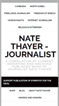 Mobile Screenshot of nate-thayer.com